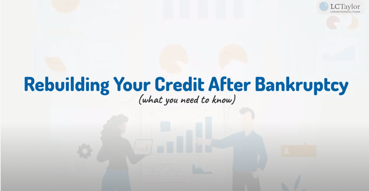 rebuilding credit after bankruptcy