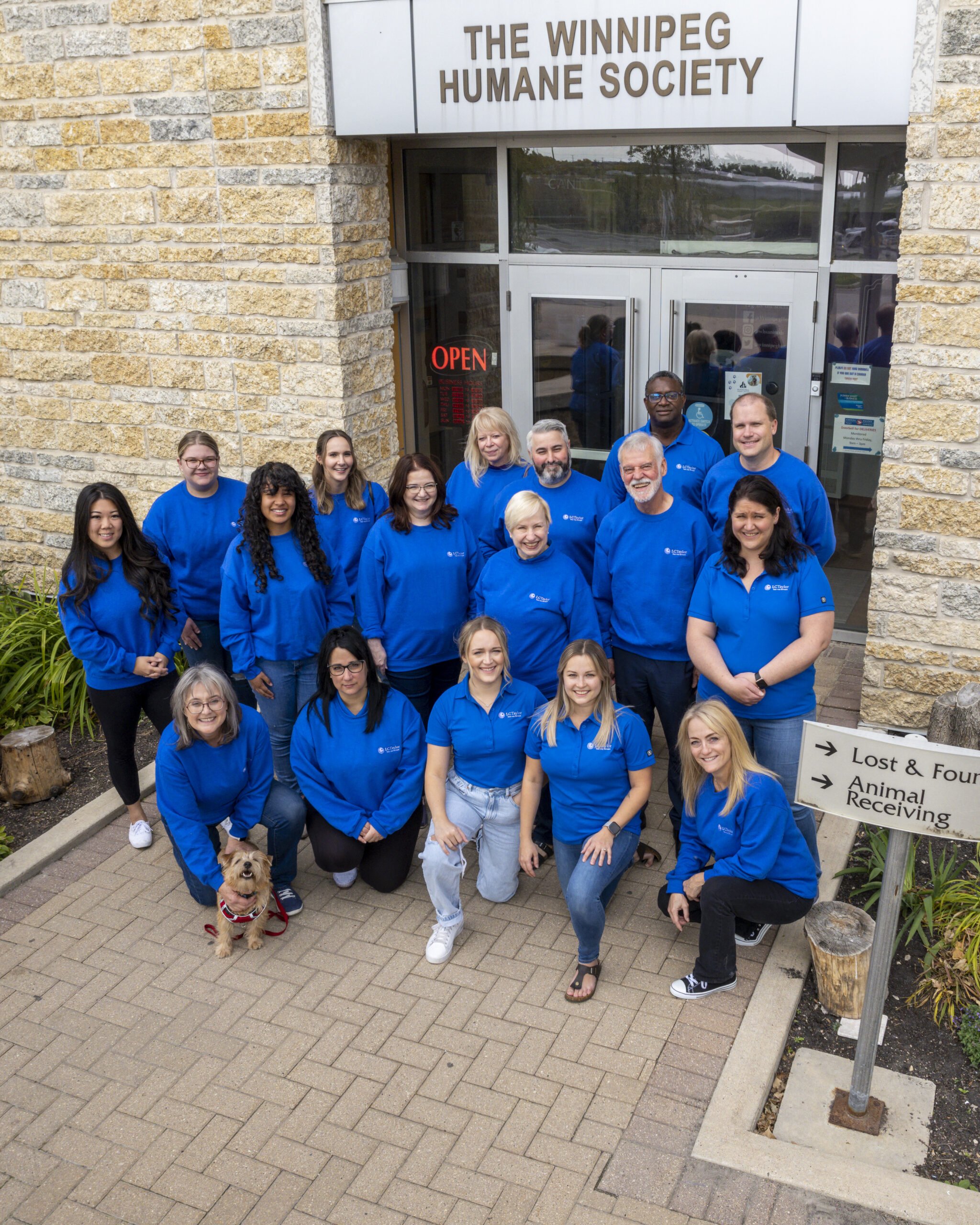 lctaylor-staff-enjoy-winnipeg-humane-society-tour